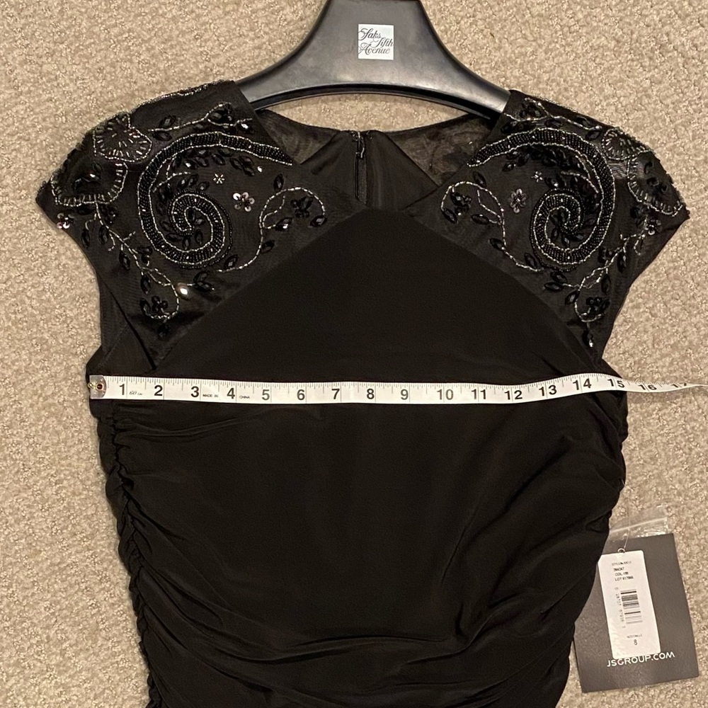 NWT JS Boutique Beaded Evening Gown - Picture 5 of 17